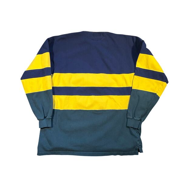 Vintage Britches Polo Rugby Striped Long Sleeve Shirt - Picture 4 of 4